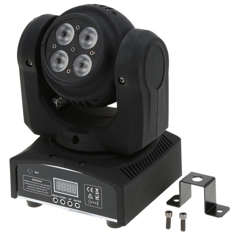LED GŁOWICA RUCHOMA GŁOWA 8x15W RGBW DWUSTRONNA