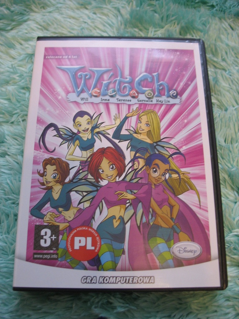Witch Disney PC Gra dla dzieci + DVD Hannah Montan
