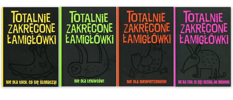 Totalnie zakręcone łamigłówki zagadki gry młodzież