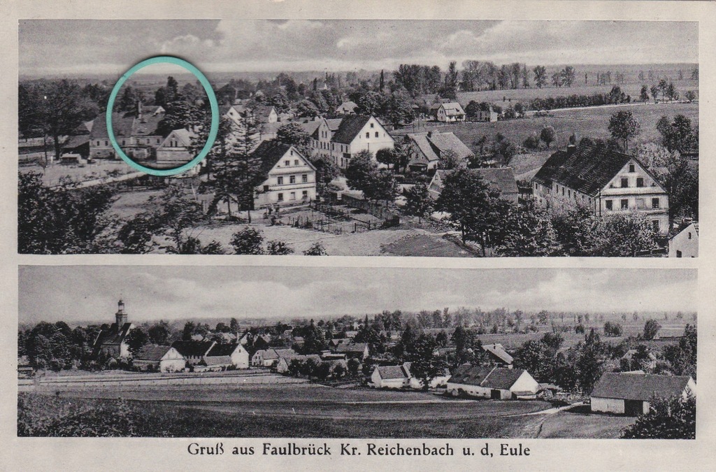 Mościsko - 1937 r. Panorama/ pow. Dzierżoniów