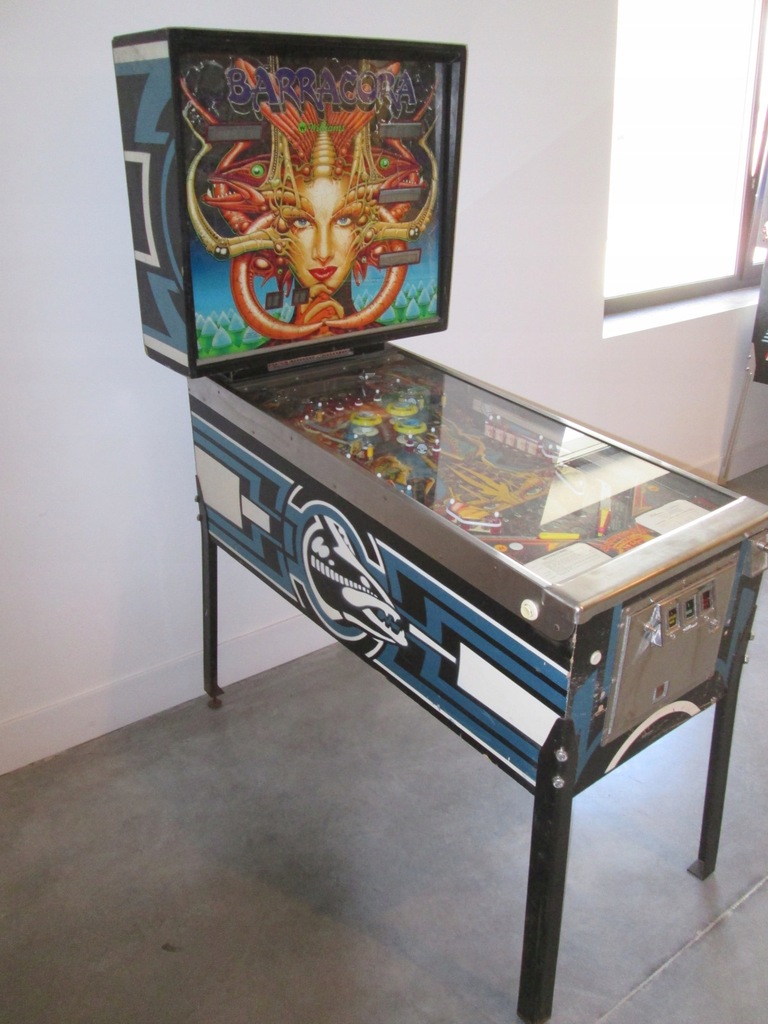 Barracora Pinball, flipper, fliper
