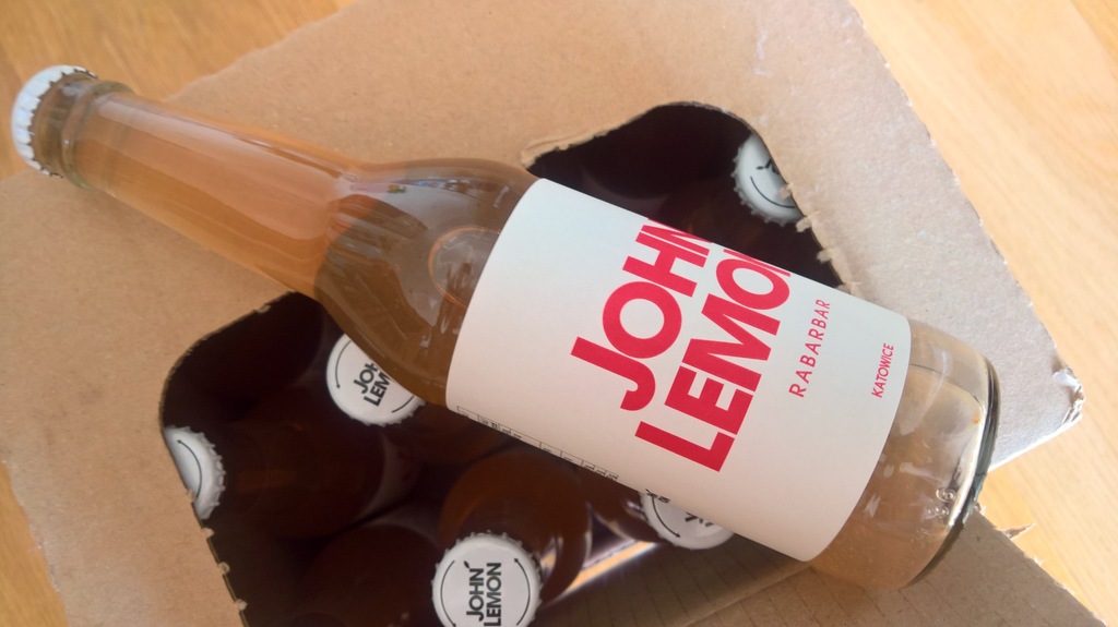 John Lemon Oryginalny! RABARBAR - najlepszy smak!