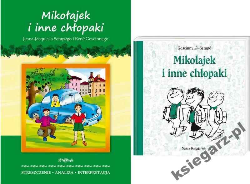 Mikołajek Lektura Klasa 4 Audiobook Mikołajek i inne chłopaki Sempe Goscinny LEKTURA - 6188115197