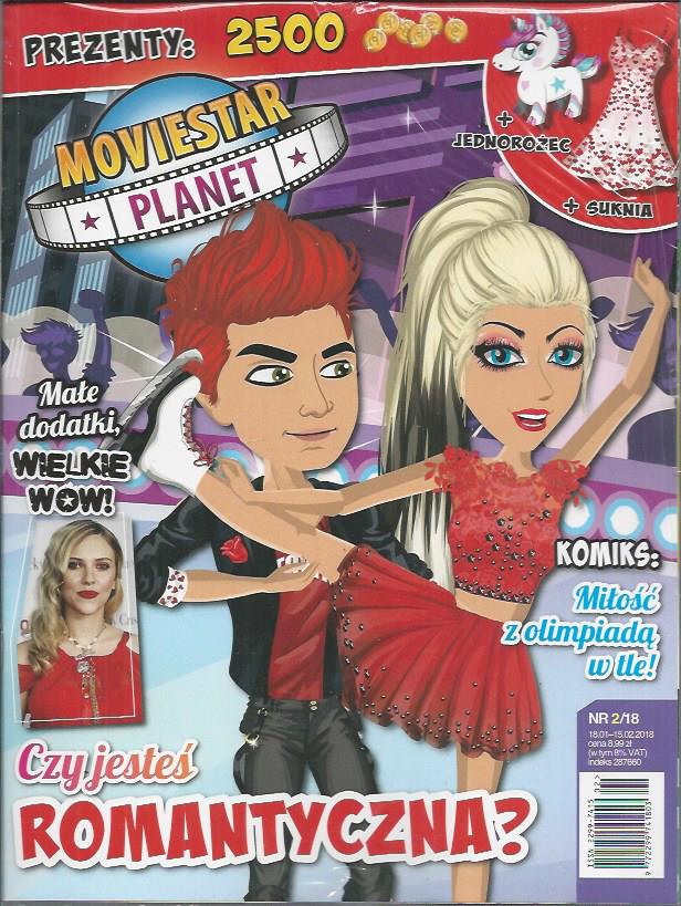 MOVIESTAR PLANET nr 2/18 + prezenty do gry