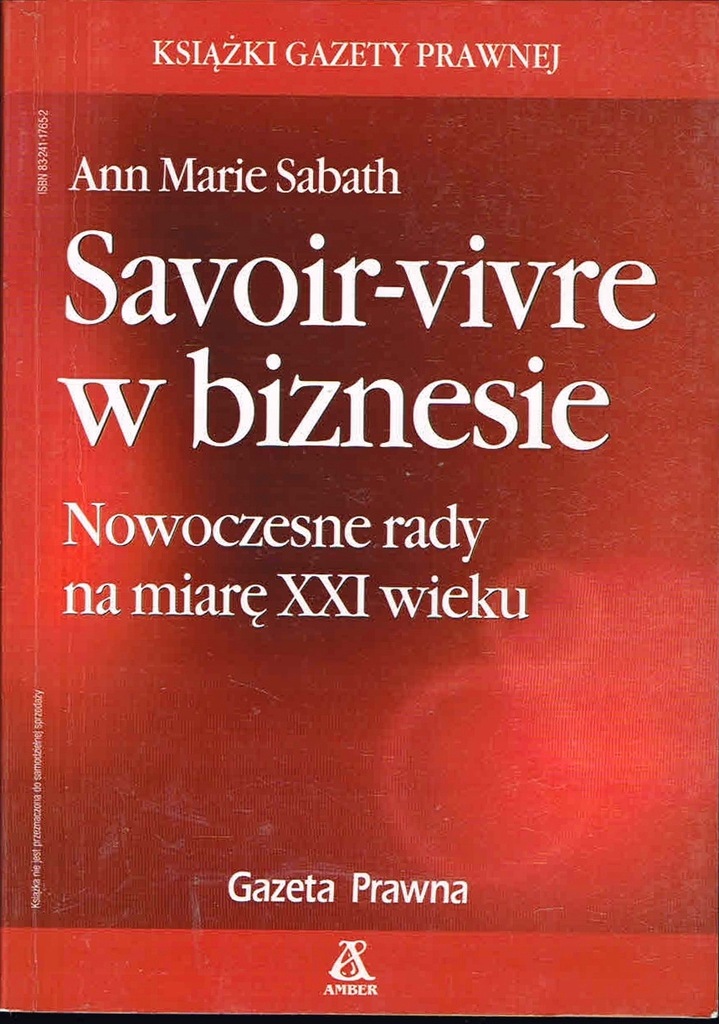 = SABATH Savoir-vivre w biznesie Nowoczesne rady =