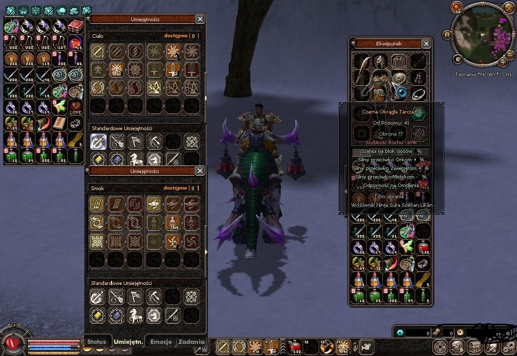 Metin2 pl Tasmania 55lvl DROP+BUFF EQ 5b+ 40 EGZO