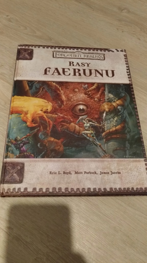 D&amp;D Rasy Faerunu Zapomniane Krainy PL