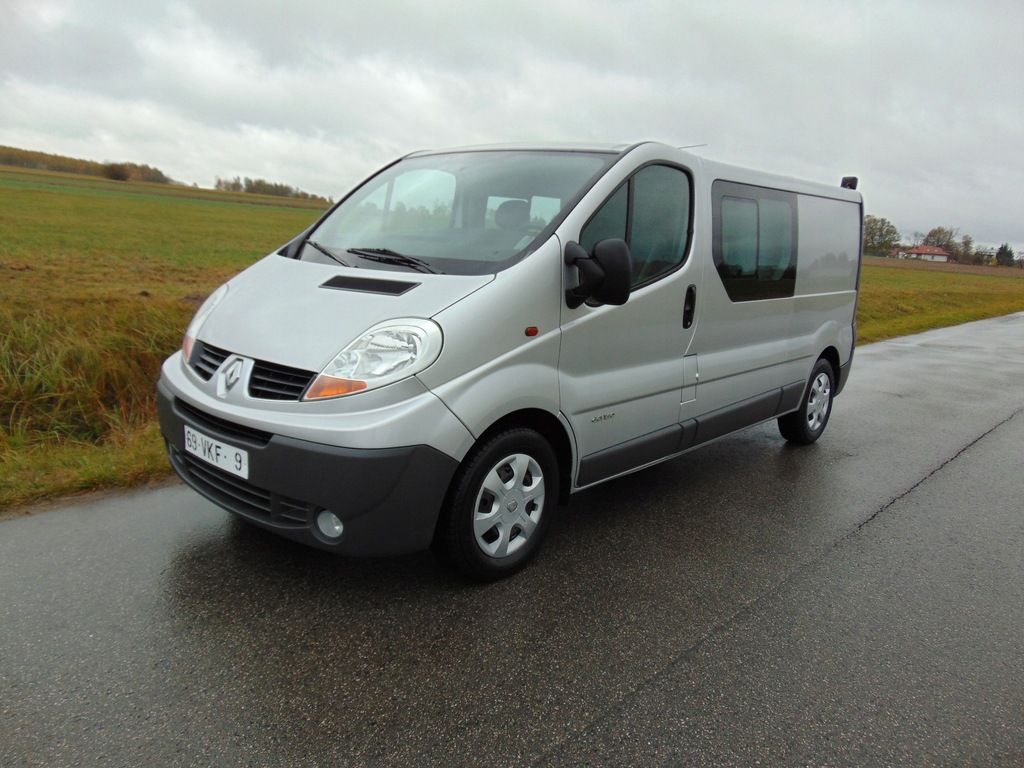 RENAULT TRAFIC 2.5DCI*2007r*LONG SERWIS 5 OSOBOWY