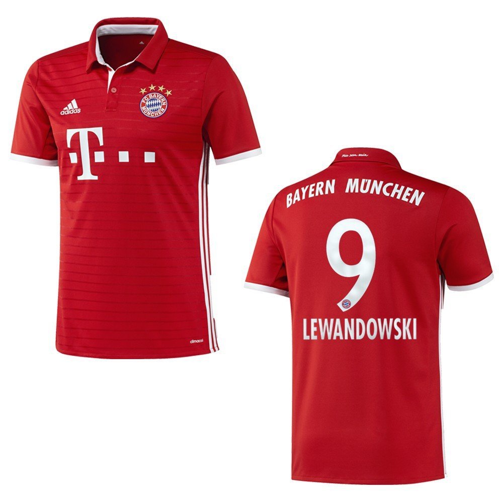 Koszulka Dziecieca Fc Bayern 2016 17 Lewandowski 7285673134 Oficjalne Archiwum Allegro
