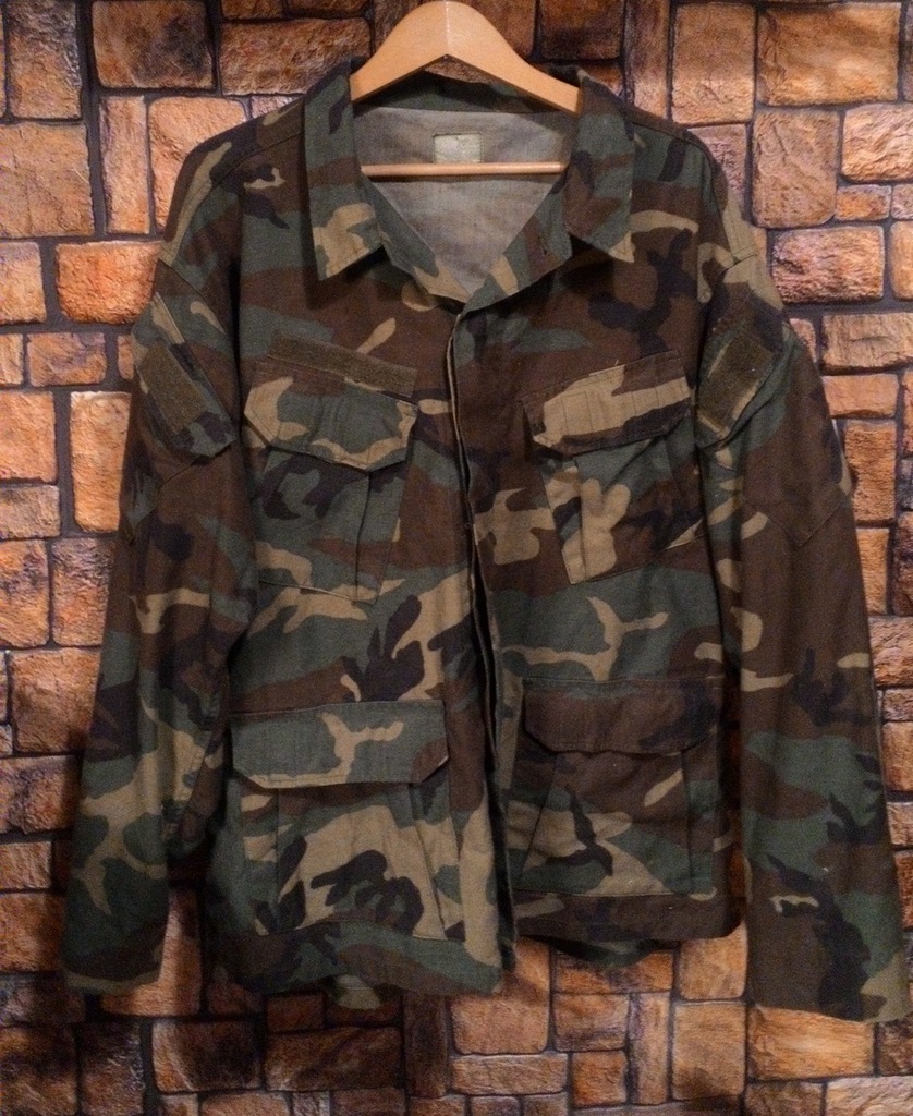 BDU Woodland, kurtka bluza wojskowa - duży rozmiar