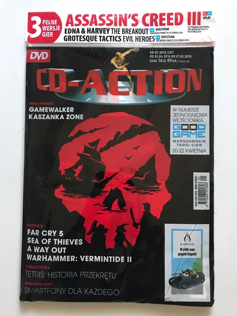 CD-ACTION 5/2018 + Assassin`s Creed III