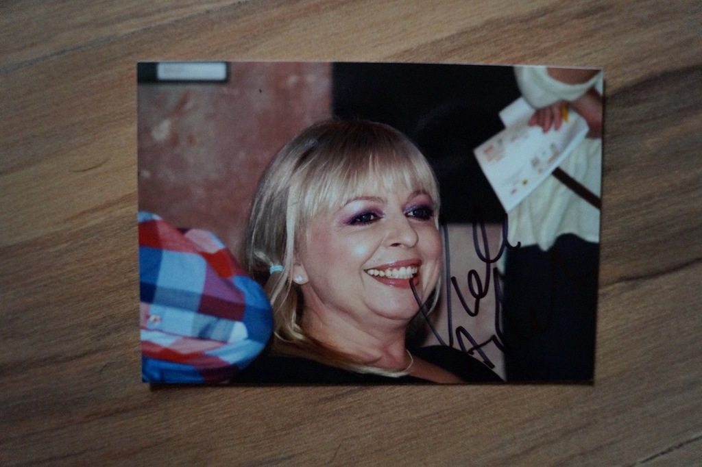 Violetta Arlak 9x13 - autograf