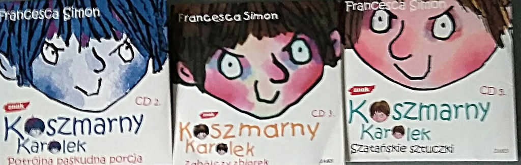 KOSZMARNY KAROLEK - audiobook 3 CD