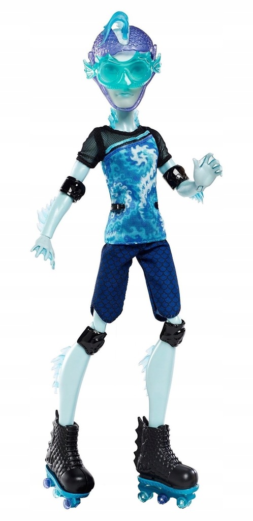 Monster High Jazda na Rolkach Gill lalka UNIKAT
