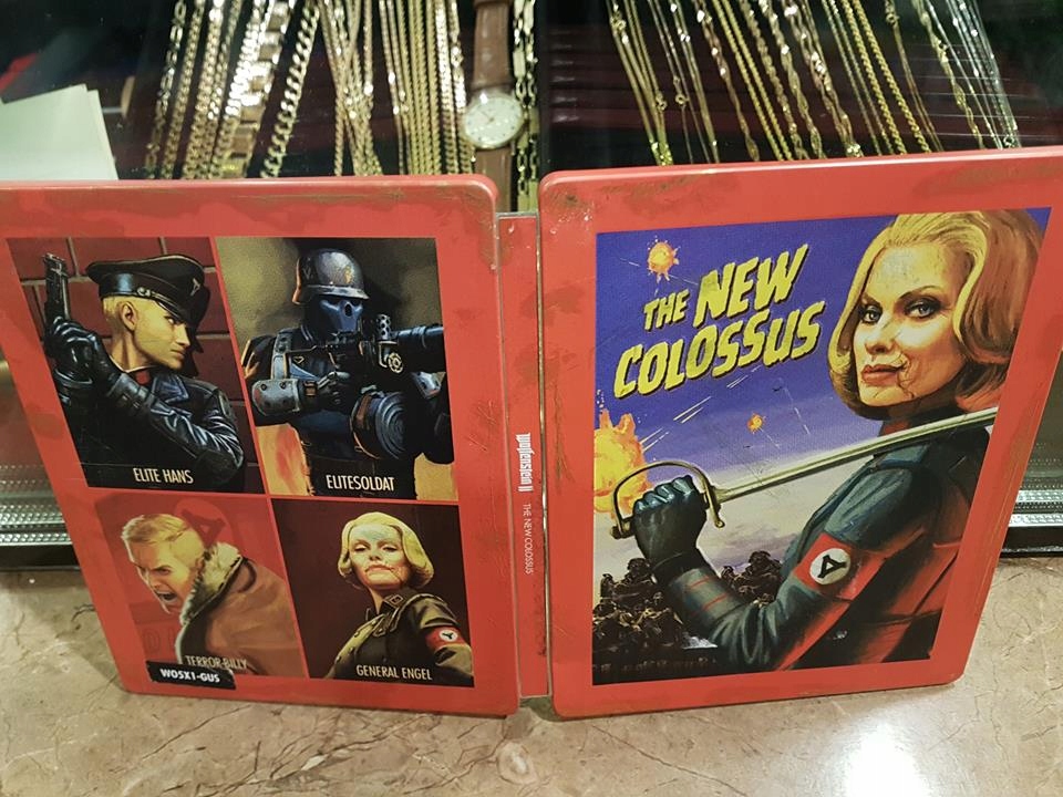 STEELBOOK Z GRY WOLFENSTEIN 2 II THE NEW COLOUSSUS