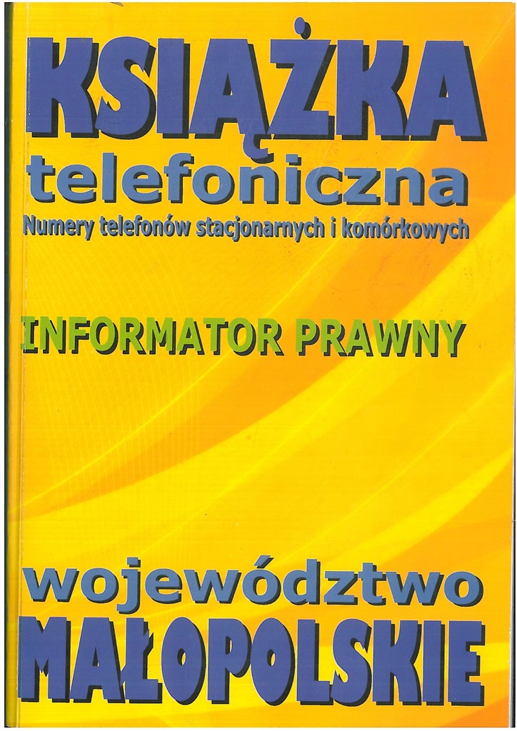 Ksiazka Telefoniczna Numery Telefonow Stacjo 7556259794 Oficjalne Archiwum Allegro