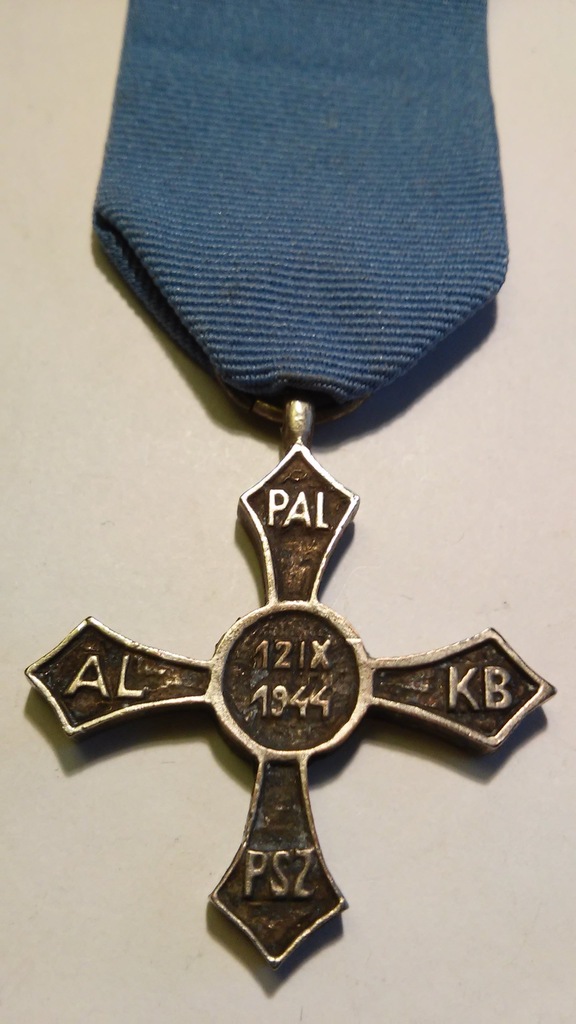 Krzyż pamiątkowy PAL AL KB PSZ 12.XI.1944