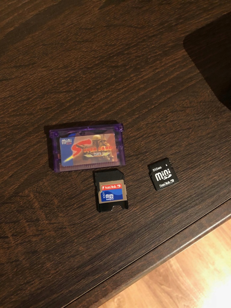 Supercard Mini SD GBA