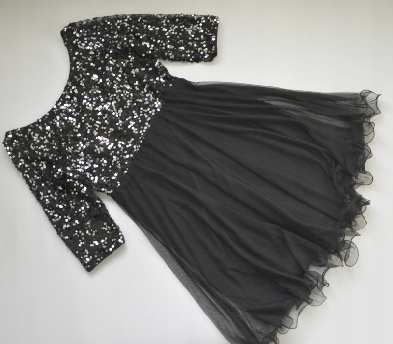 Sukienka cekinowa ashley brooke sylwestrowa 42/XL - 7730288451 - oficjalne  archiwum Allegro