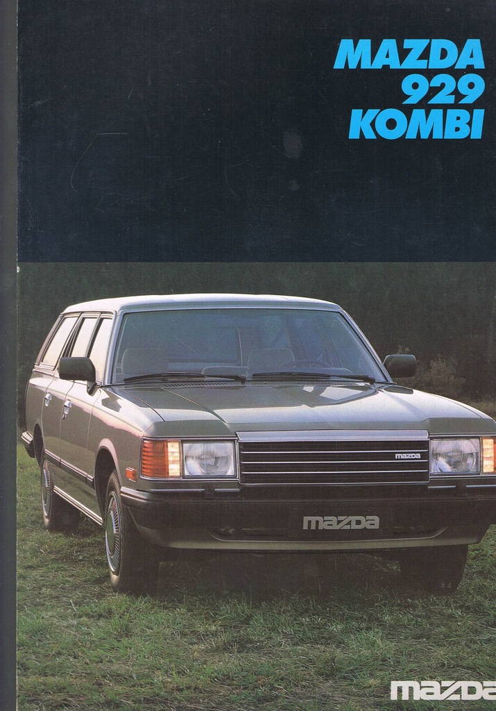 MAZDA 929 KOMBI PROSPEKT