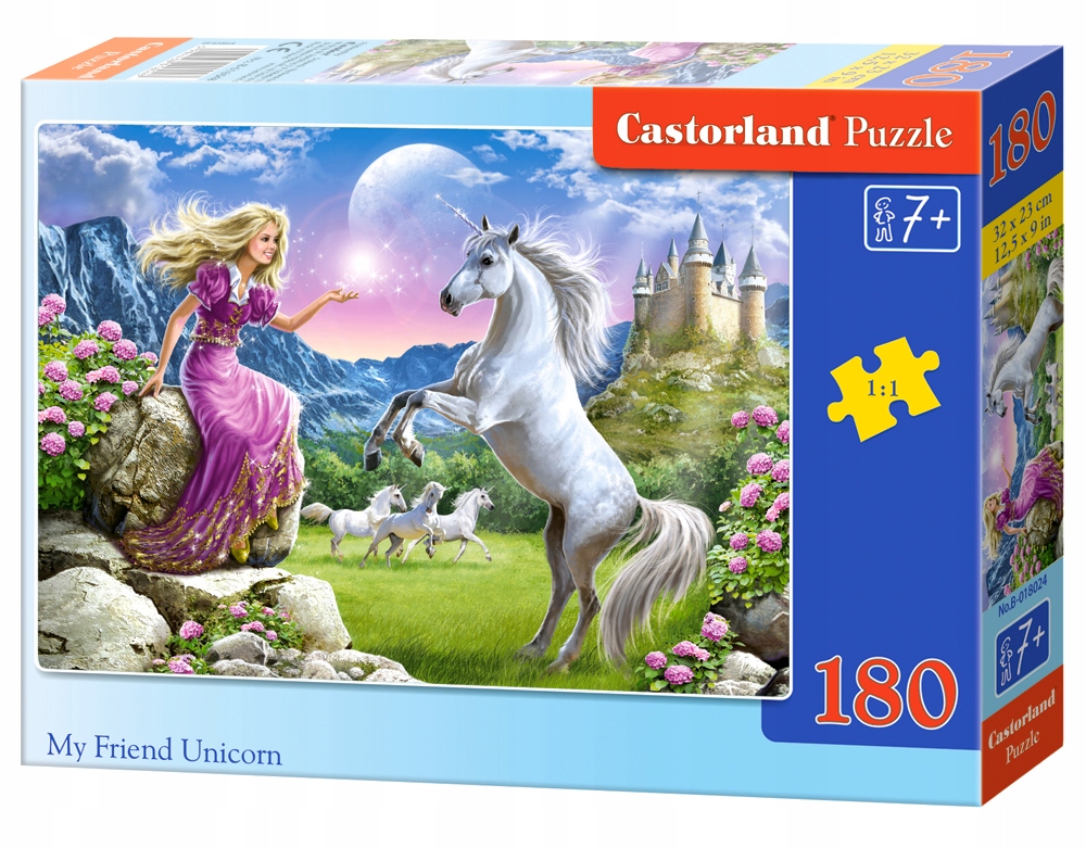 PUZZLE CASTORLAND 180 ELE. B - 018376 !!! - 7558714095 - oficjalne ...