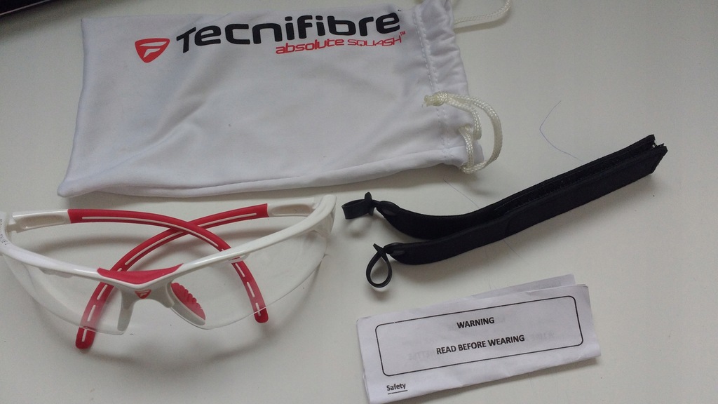 Tecnifibre Protection Glasses okulary do squasha