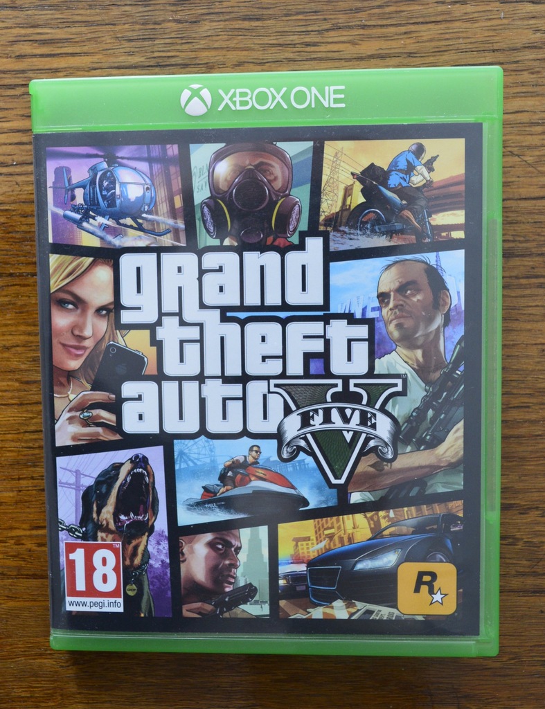 GTA V, 5 XBOX ONE - Stan idealny PL
