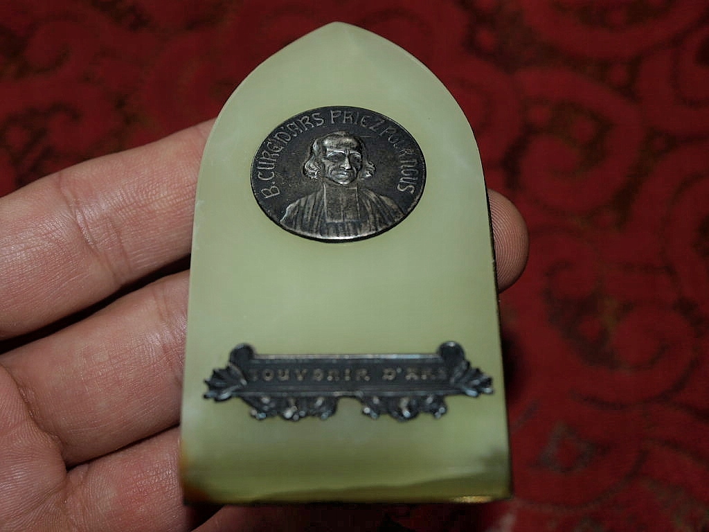patron Kapłanów Proboszczów VIANNEY z ARS (onyks)