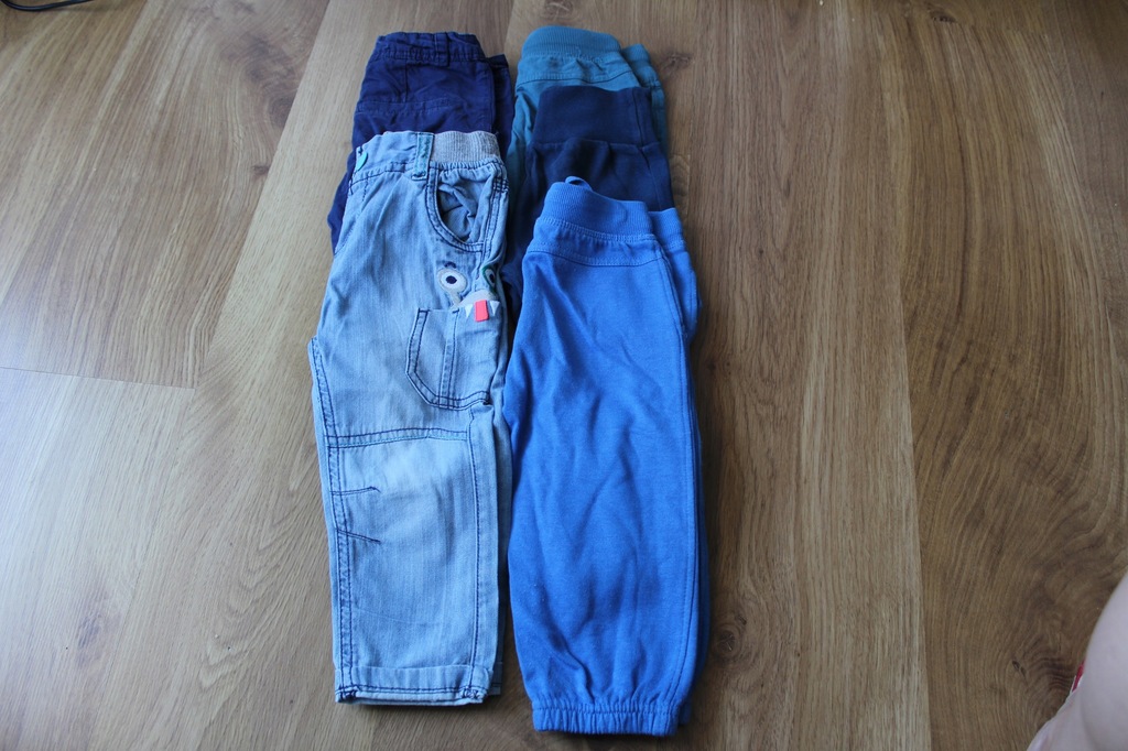 Zestaw - spodnie jeans, bawełna SMYK - 5 szt, r.86