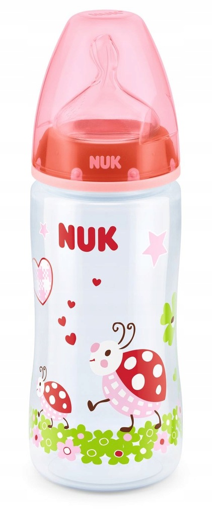 NUK 216176 Butelka FC BABY GLUCK 300ml smoczek sil