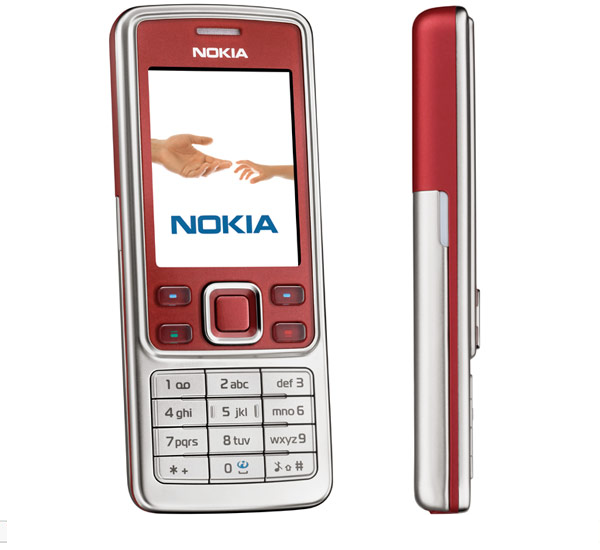 ORYGINALNA NOKIA 6300 RM-217 SILVER RED PL MENU FV