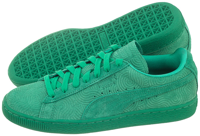 puma suede classic zielone