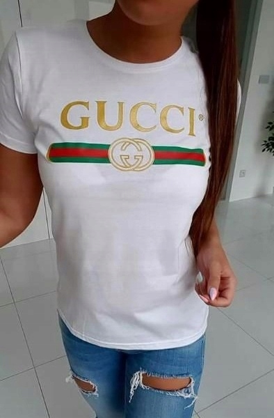 Koszulka Damska Biala Gucci Czarna S M L Xl 7441883662 Oficjalne Archiwum Allegro