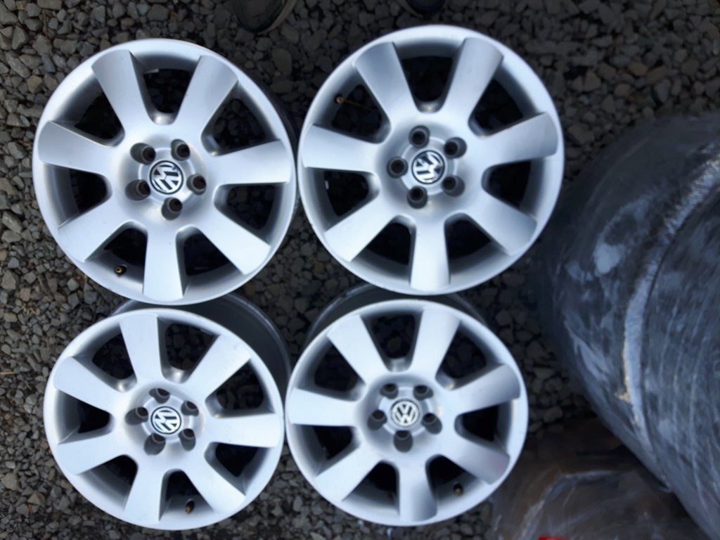 ORYGINALNE FELGI VW GOLF IV 16' 5x100 KOMPLET