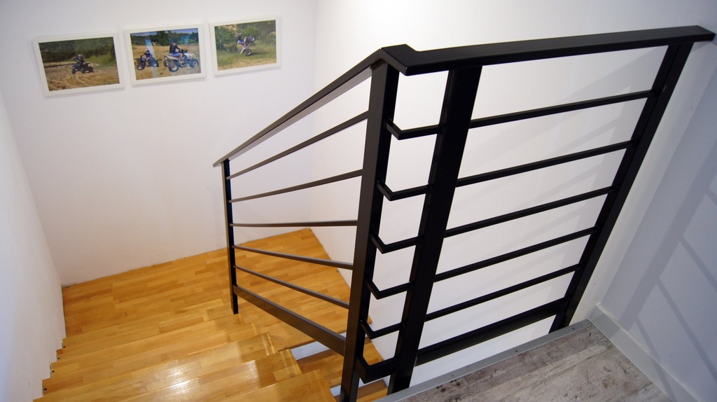 Balustrada schodowa, barierki, różne wzory TREBOR