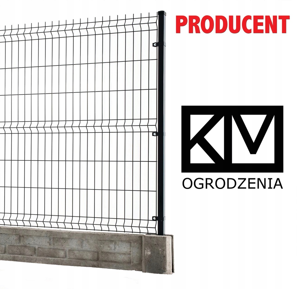 KM Ogrodzenia Panelowe Panele podmurówka Producent
