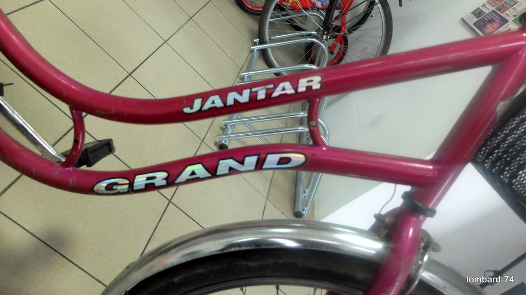 Rower miejski Jantar Grand Kross! 7352485922 oficjalne archiwum Allegro