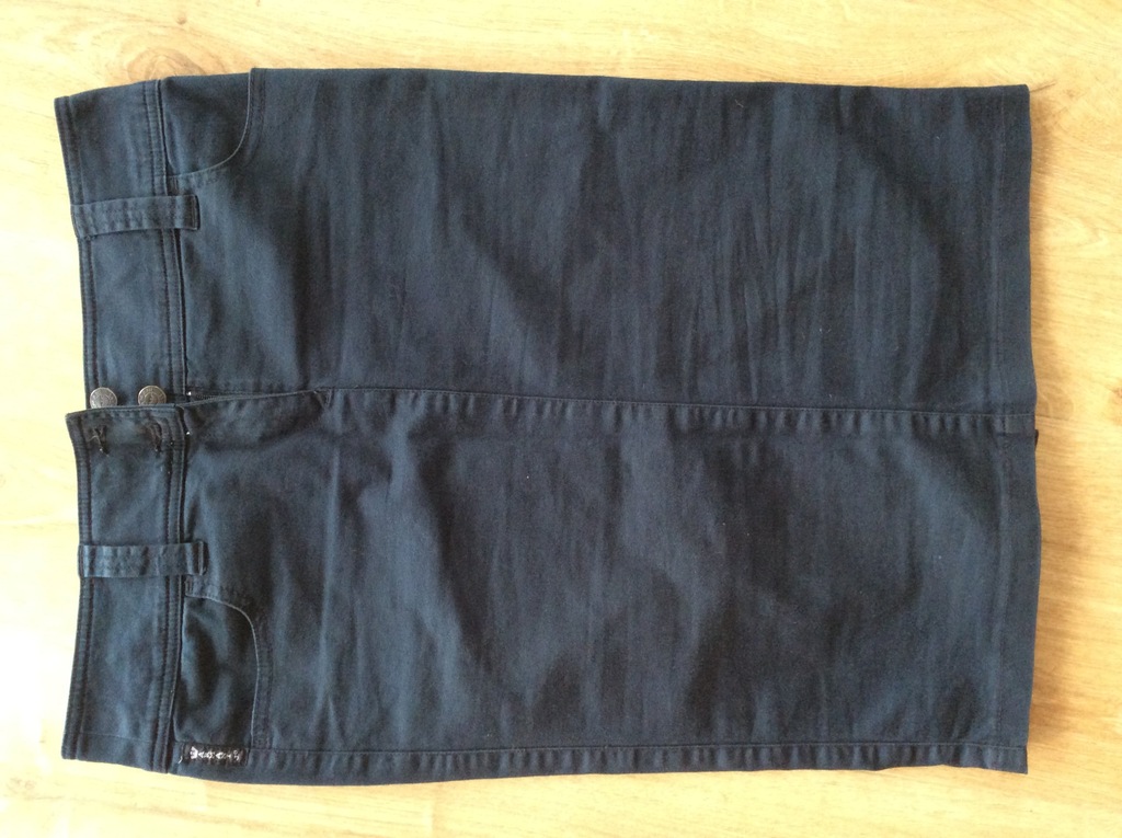 Armani Jeans M spódnica black ołówkowa jeans