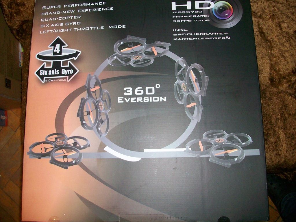 Amewi AM X51 FPV Quadcopter RtF Camera Flight eksp