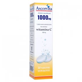 Ascorvita,wit.C 1000 mg, 20 szt LEK - 7129605174 - oficjalne archiwum ...