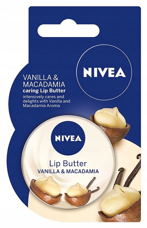 Balsam do ust Vanilla Macadamia Nivea Lip Butter