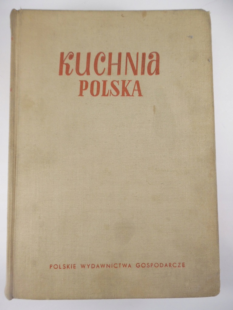 KUCHNIA POLSKA _ Berger __ STARA KSIĄŻKA KUCHARSKA