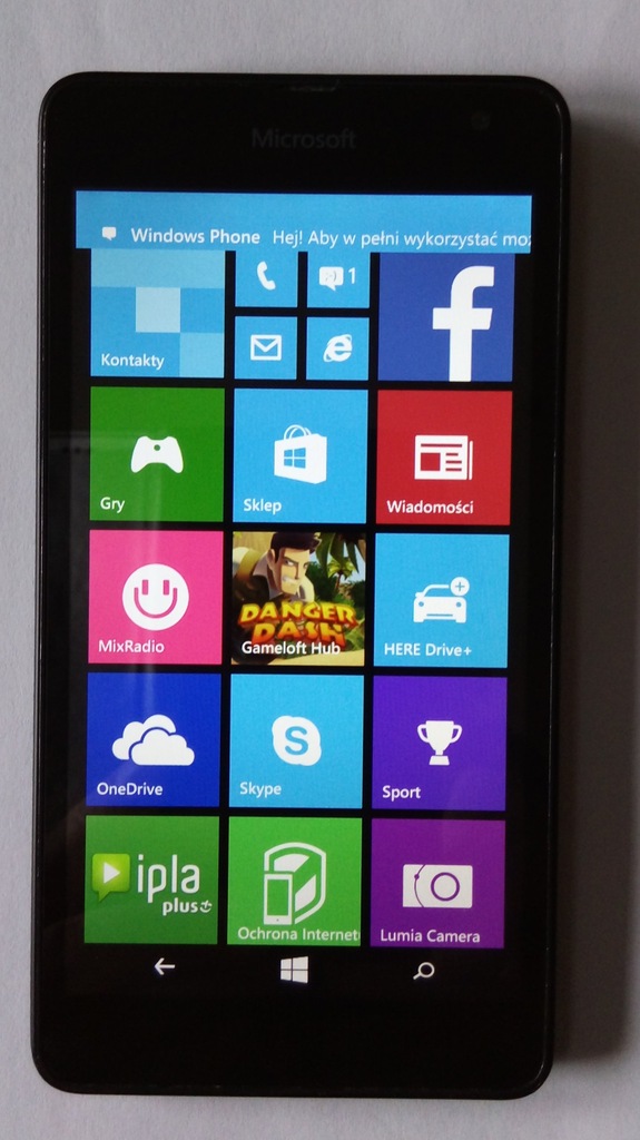 Microsoft Lumia 535 stan bardzo dobry [RM-1089]