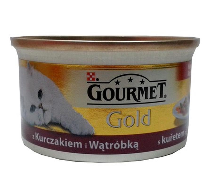 Gourmet Gold Kurczak Wątróbka W Sosie 85G