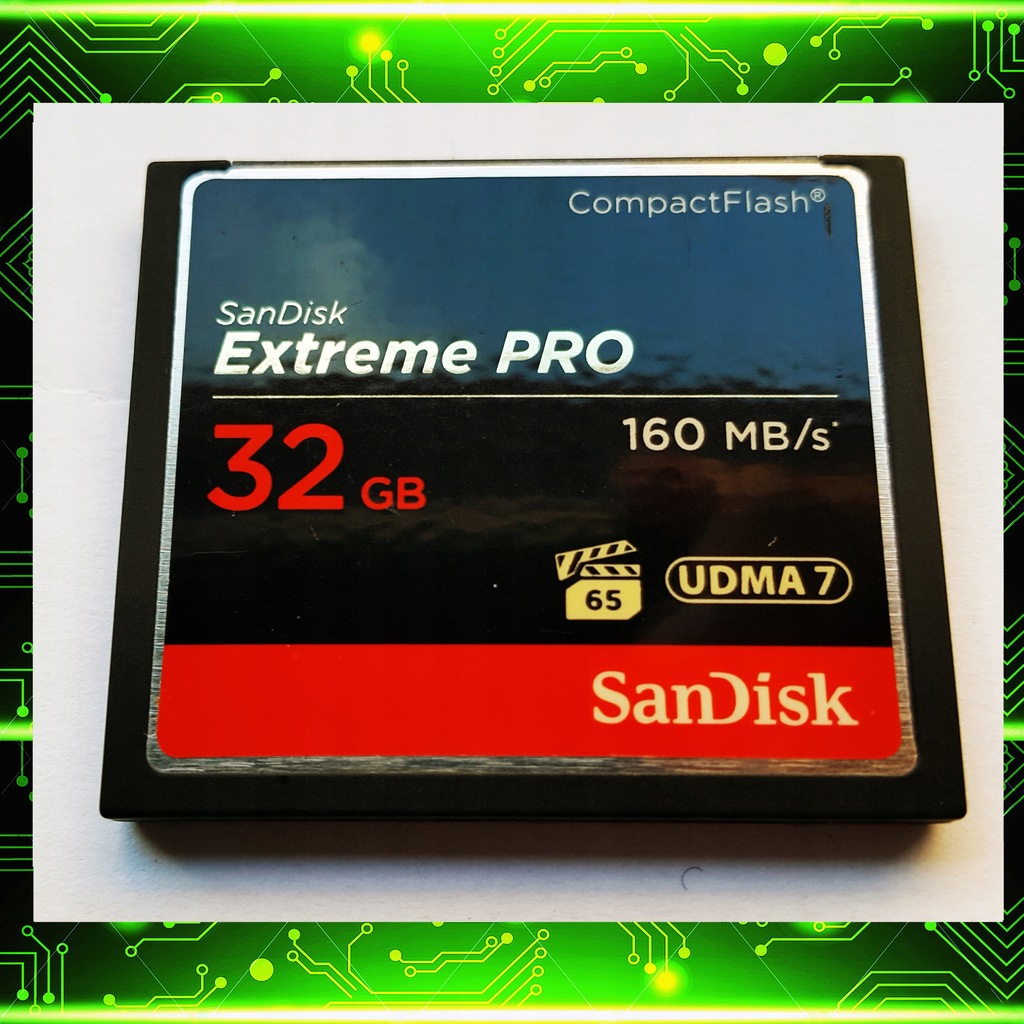 Sandisk Extreme PRO CF Compact Flash 32GB Nowa BCM