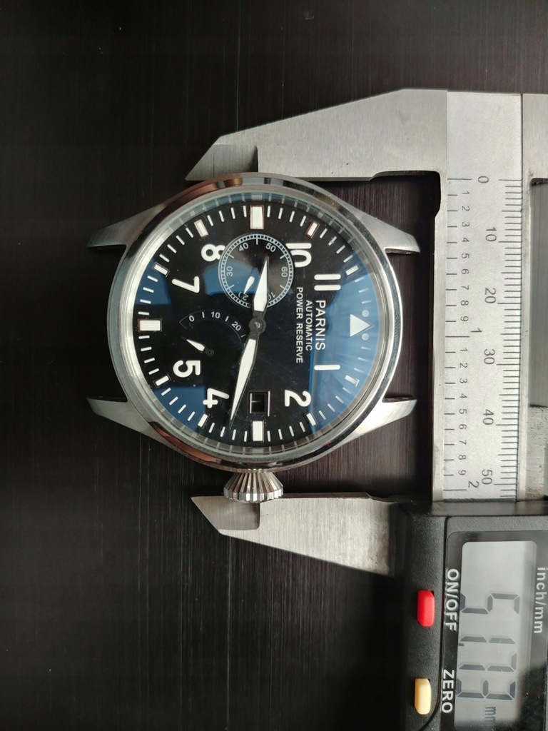 Zegarek Parnis Power reserve automatic BIG PILOT