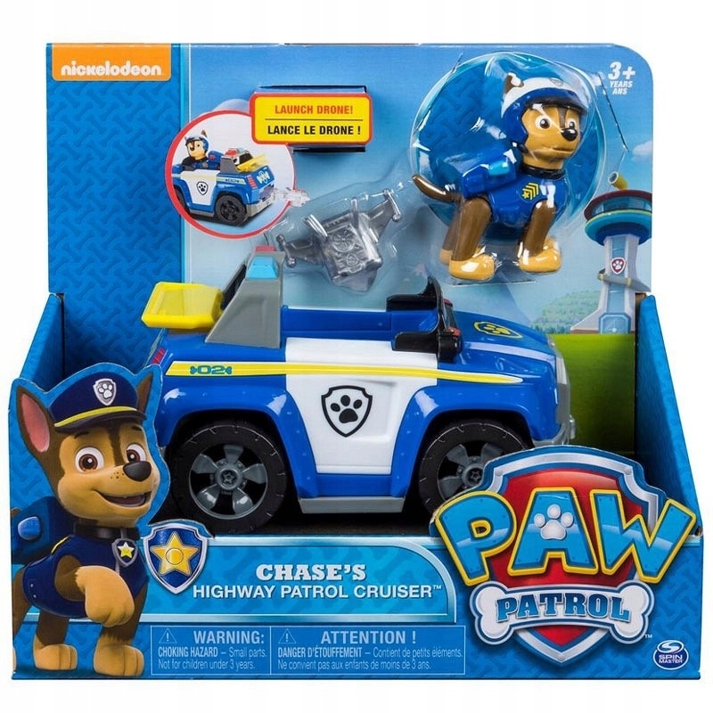 PSI PATROL Samochód Policyjny Figurka CHASE 3764