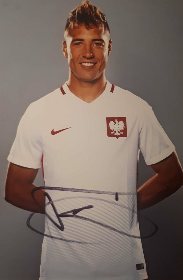 Thiago Cionek oryginalny autograf POLSKA