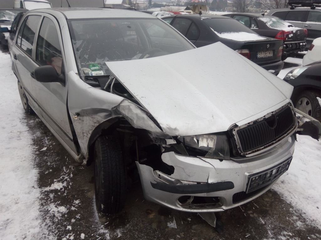 Skoda Fabia 1.2 po wypadku