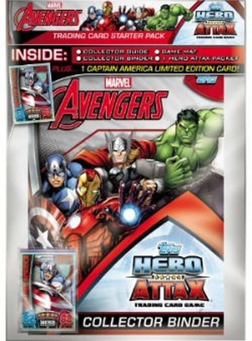 Marvel Avengers Hero Attax Starterpack GRA KARTY
